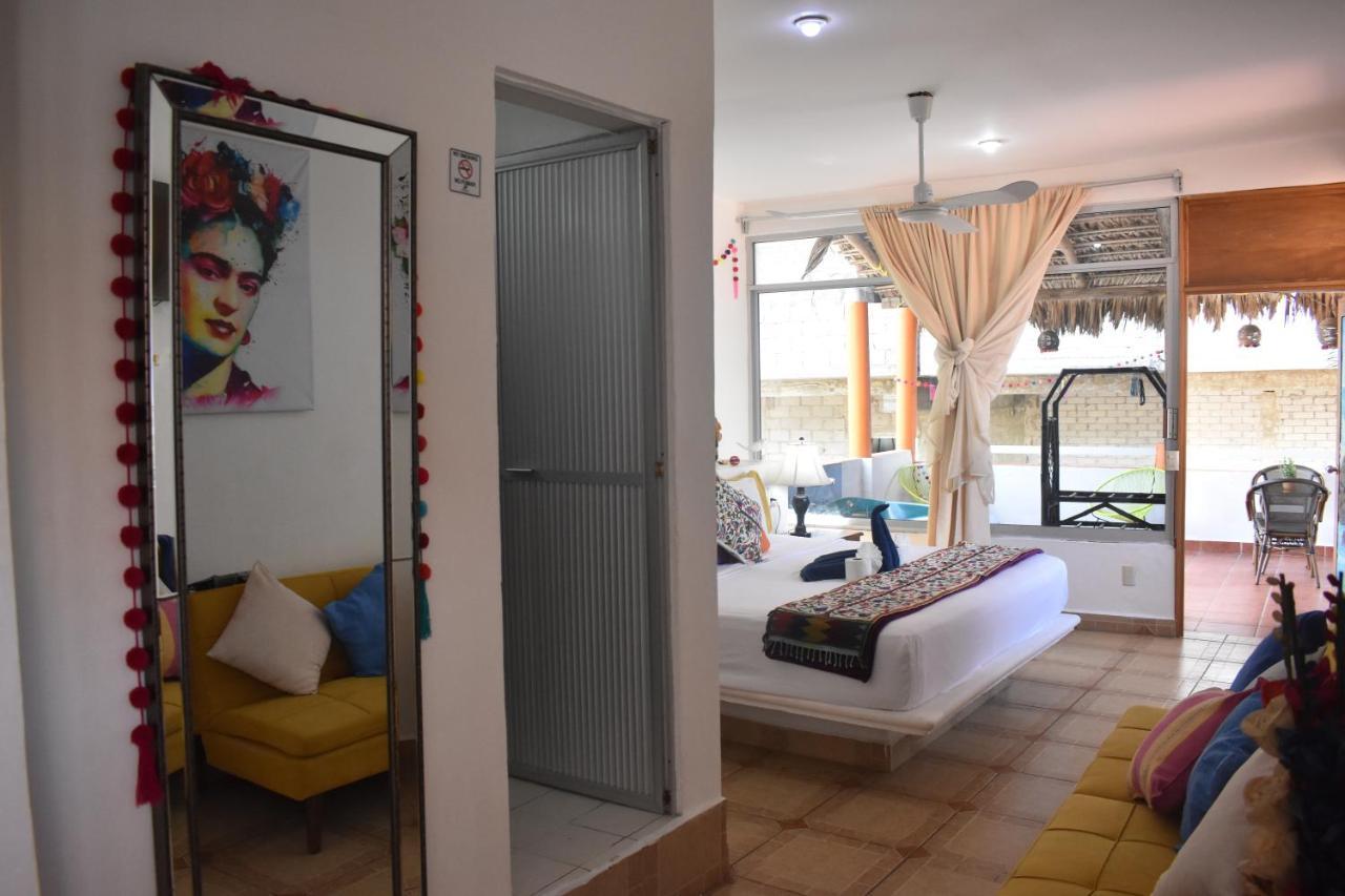 Ximajo Casa Piedra Hotel Brisas de Zicatela Екстериор снимка